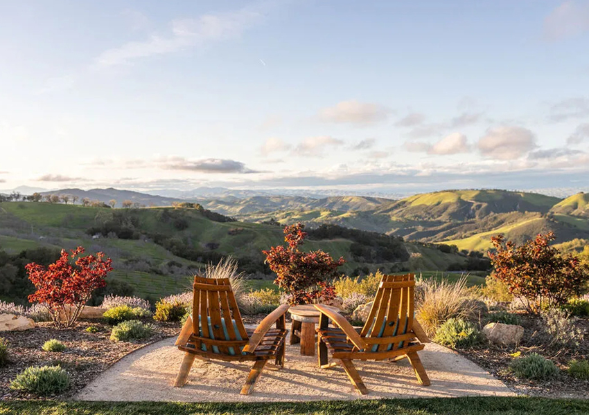 Stunning vistas on Paso Robles West Side Wine Tour